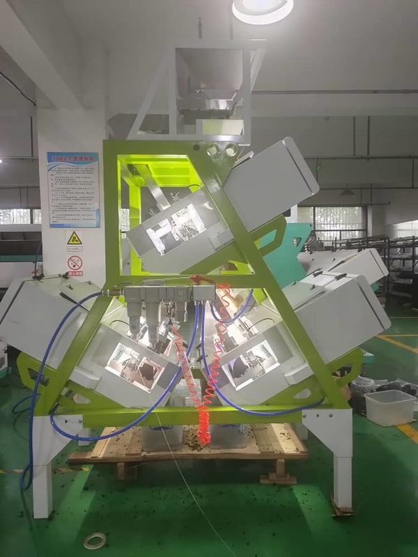 Grüner Tee-schwarzer Tee Puer-Tee-Farbsortierer-Maschine mit optischer Kamera Rgb-CCDs