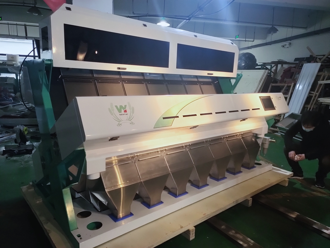7-10T/H WENYAO Color Sorter With RGB Kameras und 5400 Pixel-Kameras