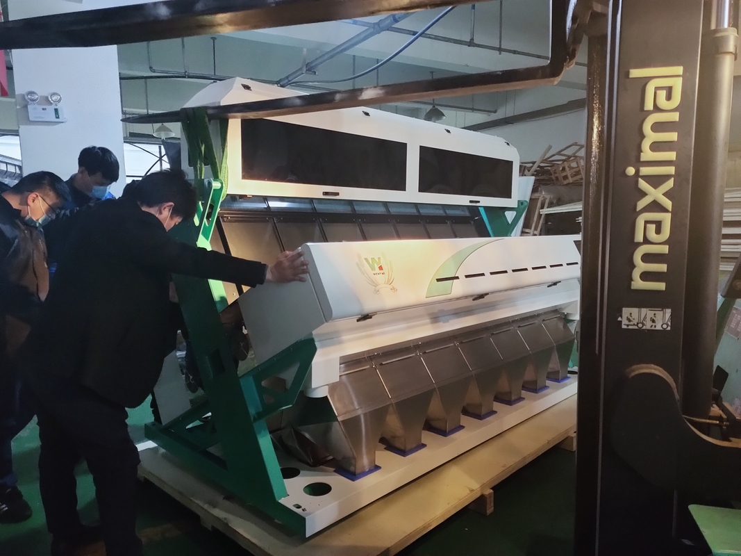 7-10T/H WENYAO Color Sorter With RGB Kameras und 5400 Pixel-Kameras