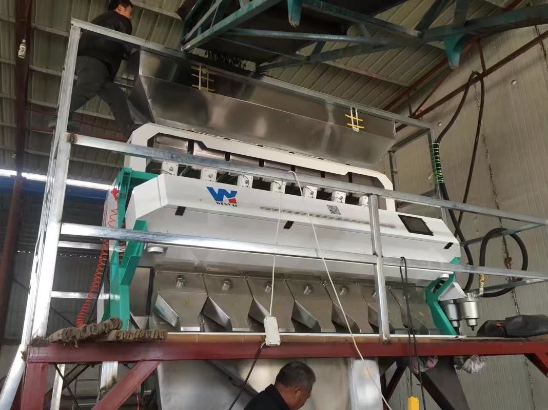 6 Schieber Intelligente optische CCD Kamera PET PVC HDPE Kunststoff Farbsorter Wifi Fernbedienung
