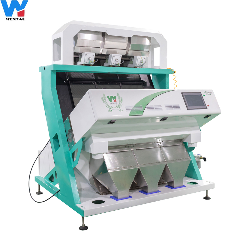 Licht-Korn-Farbsortierer-Maschine 2 WENYAO CCDs LED - 6T/H