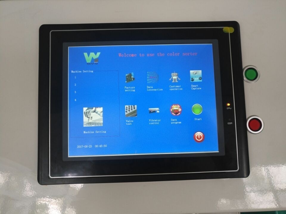 Rettich sät Multifunktionsfarbsortierer-Toshiba-CCD-Sensor Wenyao Ai Self Learning
