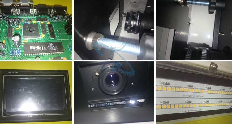 Intelligenter optischer Sensor CCDs sortierende Maschine der hohen Auflösung Metallfarb