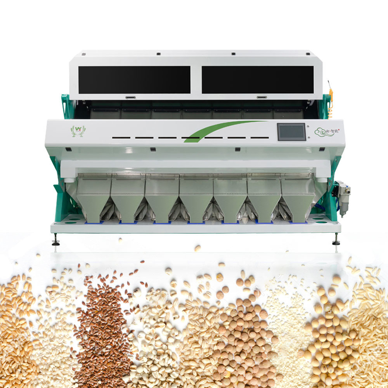 intelligente vollautomatische chinesische Farbsortierer-Maschine des Sorghum-7Chute 70 Tonnen pro Tag