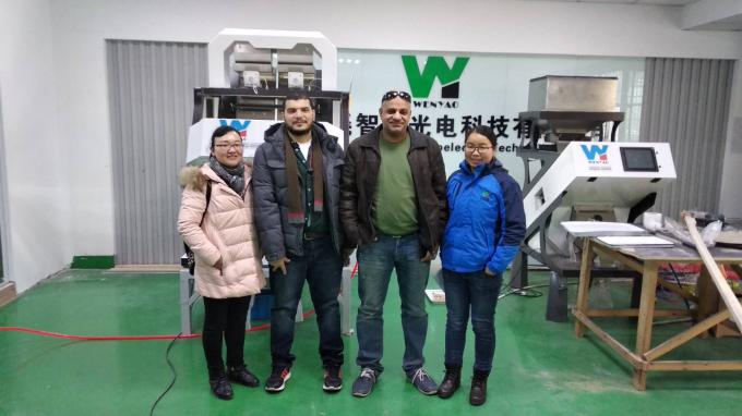 Intelligente Pflaumen Blaubeere Kohl Kiwicha gebratene Zwiebel Gemüse Obst Farb Sortiermaschine für die landwirtschaftliche Verarbeitung 16