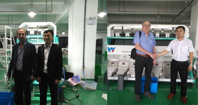 Intelligente Pflaumen Blaubeere Kohl Kiwicha gebratene Zwiebel Gemüse Obst Farb Sortiermaschine für die landwirtschaftliche Verarbeitung 11