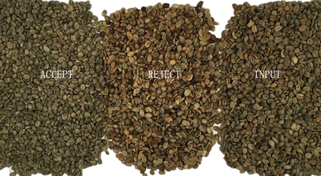 Wenyao 5 Chute Multifunktionsoptische Kaffeebohnenfarb-Sortiermaschine 2