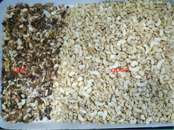 Intelligente 6 Chute Cashew-Nuss Farbsortiermaschine mit Toshiba CCD-Sensor und RGB-Kamera 7