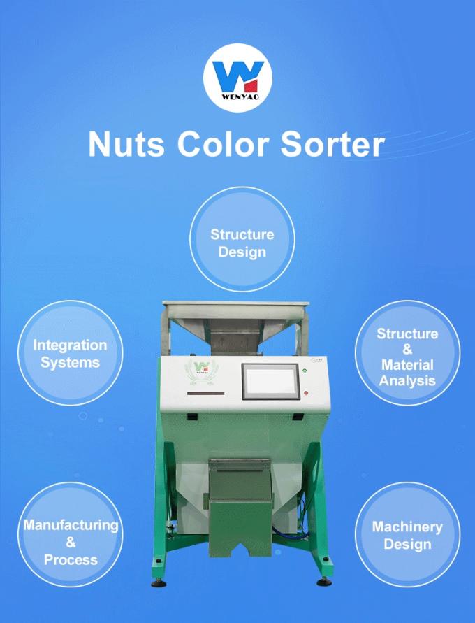Wenyao Latest Technology High Sorting Accuracy Coffee Color Sorter Machine for Roasted and Green Coffee Bean 0