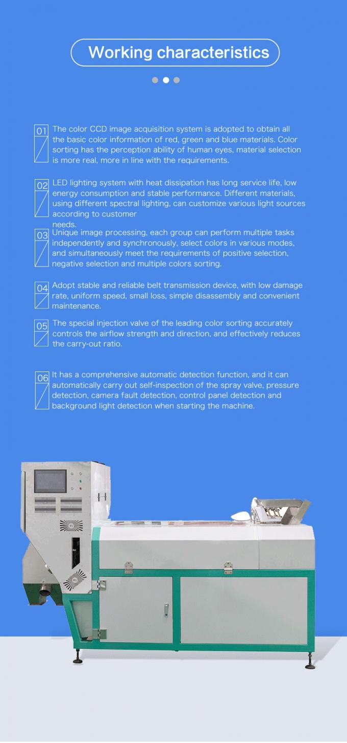 Wenyao hoch effiziente Maschine zur Sortierung von Kupfer- und Aluminiumfarben 2