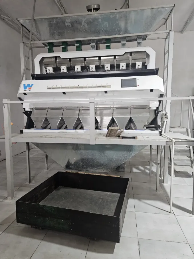 Wenyao Automatische und effiziente Sortiermaschine für Kunststoffflocken und Kunststoffgranulate 5