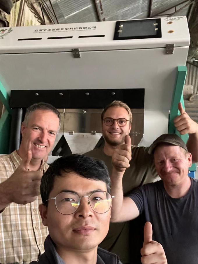 1200MM Gürtel Farb Sortiermaschine für Erz Getreide Reis mit 99,99% Genauigkeit 9