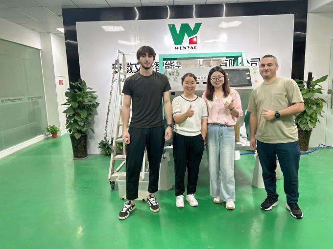 1200MM Gürtel Farb Sortiermaschine für Erz Getreide Reis mit 99,99% Genauigkeit 15