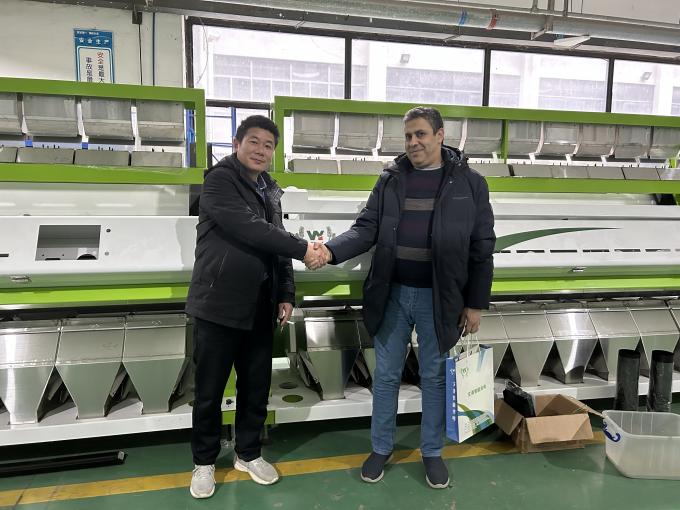 1200MM Gürtel Farb Sortiermaschine für Erz Getreide Reis mit 99,99% Genauigkeit 16