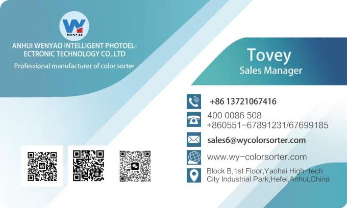 WENYAO 8 Schuppen direkt Reis Sortiermaschinen Farbsorter für Reismühle 11